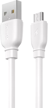 Kabel Remax Suji Series USB to Micro-USB White (RC-138m White)