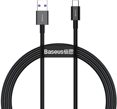 Kabel Baseus Superior Series Fast Charging Data Cable USB to Type-C 66 W 1 m Black (CATYS-01)
