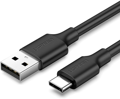 Кабель Ugreen US287 USB 2.0 to USB Type-C Cable Nickel Plating 3 А 3 м Black (6957303868261)