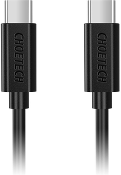 Kabel Choetech CC0002 USB 2.0 Black (6971824971507)