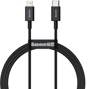 Кабель Baseus Superior Series Fast Charging Data Cable Type-C to iP PD 20 Вт 2 м Black (CATLYS-C01)
