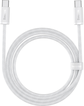 Кабель Baseus Dynamic Series Fast Charging Data Cable Type-C to Type-C 100 W 2 м White (CALD000302)
