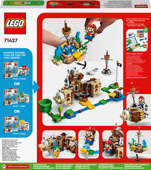 Zestaw klocków Lego Super Mario Śmigłowce Larry\'ego i Mortona 1062 elementów (71427)