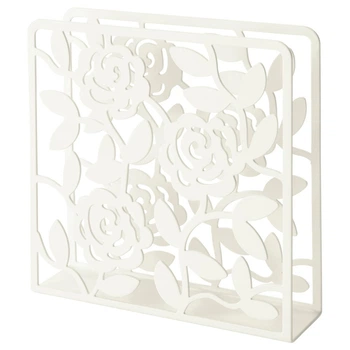 Салфетница IKEA ЛИКСИДИГ, белый, 16x16 см, 802.099.01