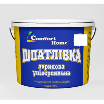 Шпаклівка акрилова COMFORT біла 0,25 кг