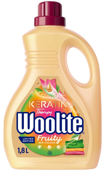 Рідкий засіб для прання Woolite Keratin Therapy для квітів Фруктовий 1.8 л (5908252011919)