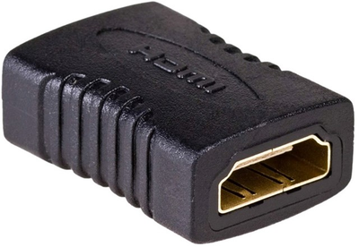 Adapter Akyga HDMI - HDMI F/F Black (5901720130389)