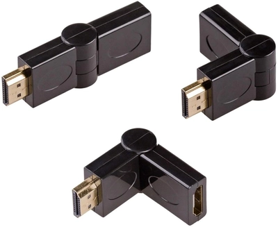 Adapter Akyga HDMI - HDMI M/F Black (5901720133403)