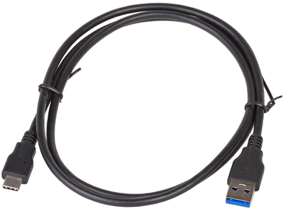 Kabel Akyga USB Type-A - USB Type-C M/M 1 m Black (5901720132406)