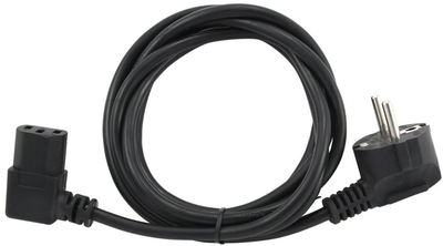 Kabel zasilający Akyga CEE 7/7 - IEC C13 3 m Black (5901720136015)
