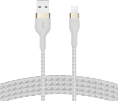 Kabel Belkin Lightning - USB Type-A M/M 2 m White (745883832422)