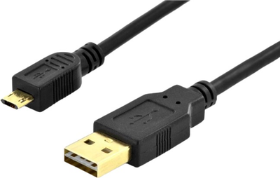 Kabel Digitus USB Type-A - micro-USB M/M 1.8 m Black (4016032378211)