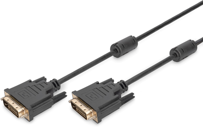 Kabel Digitus Dual Link DVI-D - DVI-D M/M 3 m Black (4016032298328)
