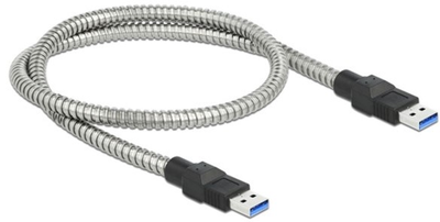 Кабель Delock USB Type-A - USB Type-A M/M 0.5 м Silver (4043619867745)