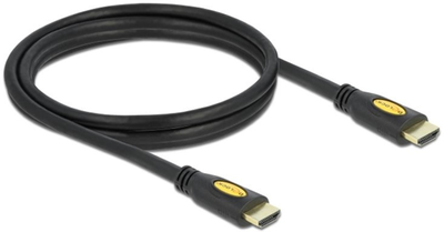 Кабель Delock HDMI M/M 1.5 м Black (4043619837380)