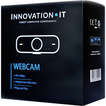 Веб-камера Innovation IT C1096 HD Full HD (8591007-IIT)