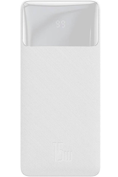 УМБ Baseus Bipow Pro Overseas 15 W 10000 мАг White (PPBD050002)