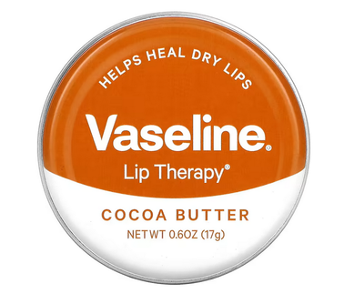 Бальзам для губ з олією какао Lip Therapy Vaseline 17 г