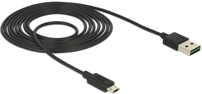 Кабель Delock USB Type-A - micro-USB M/M 2 м Black (4043619838509)