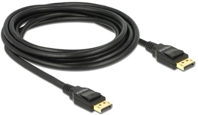 Kabel Delock DisplayPort M/M 3 m Black (4043619824243)
