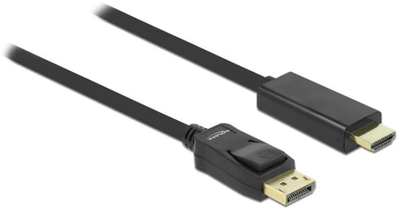 Kabel Delock DisplayPort - HDMI M/M 5 m Black (4043619824410)
