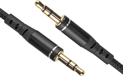 Kabel Everactive miniJack 3.5 mm M/M 1.5 m Black (5903205771162)