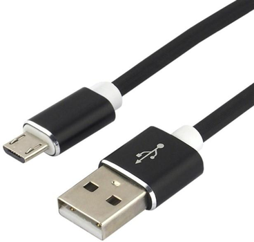 Kabel Everactive USB Type-A - micro-USB M/M 1 m Black (5903205770684)