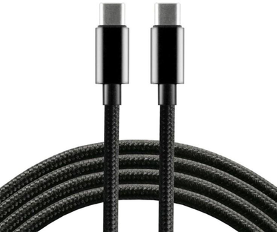 Kabel Everactive USB Type-C - USB Type-C M/M 2 m Black (5903205771780)