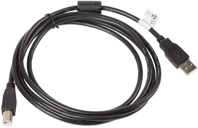 Kabel Lanberg USB Type-A - USB Type-B M/M 1.8 m Black (5901969429893)