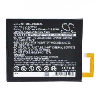 4250mAh Cameron Sino батарея L13D1P32 ( CS-LVA800SL) для Lenovo Tablet Tab 2 A8-50, Tab 2 A8-50F, Tab 2 A8-50LC)