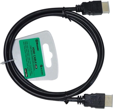 Kabel Msonic HDMI - HDMI M/M 1.5 m Black (4718308533026)