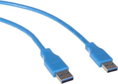 Kabel Maclean USB Type-A 3.0 A - USB Type-A 3.0 3 m Blue (5902211105282)