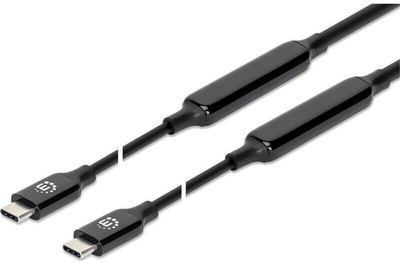 Kabel Manhattan USB Type-C 3.2 M/M 3 m Black (766623355964)
