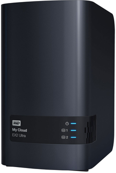 Мережеве сховище Western Digital My Cloud EX2 Ultra 12TB 2x3.5" LAN External (WDBVBZ0120JCH-EESN)
