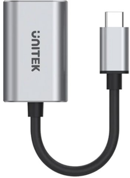 Кабель адаптер Unitek USB Type-C - VGA 0.15 м Silver (4894160031723)