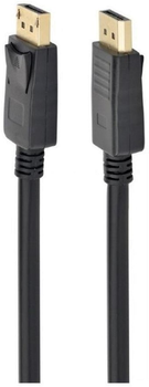 Kabel Unitek Displayport M/M 10 m Black (5907772503652)