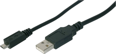 Kabel Digitus USB Type-A Type-A - micro-USB M/M 1 m Black (4016032285793)