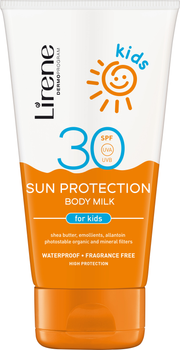 Дитяче сонцезахисне молочко Lirene Sun Kids Protection Milk SPF 30 150 мл (5900717315136)