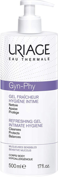 Żel do higieny intymnej Uriage Gyn-Phy Intimate Hygiene Refreshing Gel 500 ml (3661434005886)