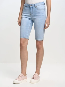 Spodenki damskie jeansowe Big Star Shira-100 W31 Jasnoniebieskie (5900714640699)