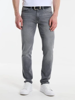 Jeansy slim fit męskie Big Star Terry Slim-896 W32-L30 Szare (5900714676124)