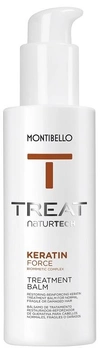 Balsam do włosów Montibello Treat Naturtech Keratin Force Treatment Balm wzmacniający z keratyną 150 ml (8429525112890)