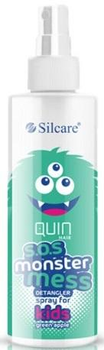 Spray Silcare Quin Hair S.O.S. Monster Mess Detangler ułatwiający rozczesywanie włosów dla dzieci 200 ml (5902560526622)