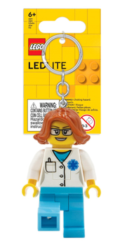Брелок LEGO Led Female Doctor (4895028530983)