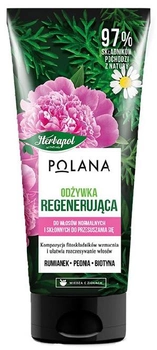 Odżywka do włosów Polana regenerująca Rumianek + Peonia + Biotyna 200 ml (5900956900681)