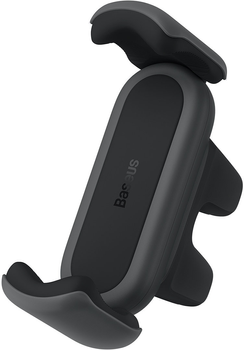 Автотримач для телефону Baseus Steel Cannon 2 Air Outlet Version Black (SUGP000001)