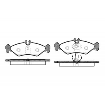 Тормозные колодки задние MB Sprinter/VW LT 1996-2006 (Q-TOP)A0024203820