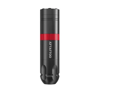 Беспроводная модульная тату машинка EZ Caster с аккумулятором 1500 mAh Black-Red