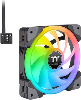 Кулер Thermaltake SWAFAN EX14 RGB PC Cooling Fan TT Premium Edition 14 см Чорний 3 шт (CL-F144-PL14SW-A)