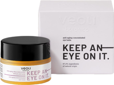 Концентрований бальзам для шкіри навколо очей Veoli Botanica Keep An Eye On It anti-aging 15 мл (5907222052198)